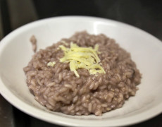 Risotto radicchio e taleggio