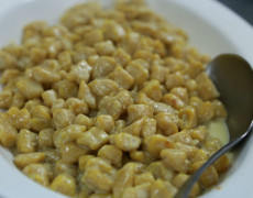 Gnocchetti di zucca con crema di noci